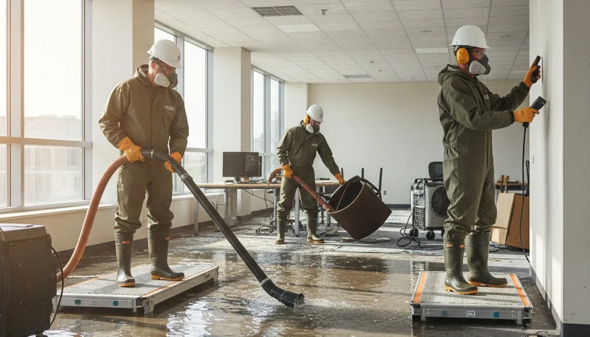 Commercial Water Damage Restoration Image 1