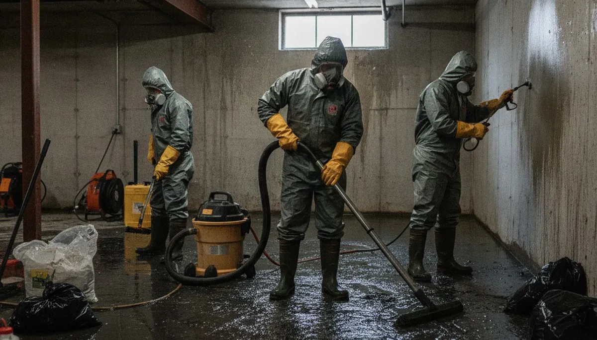 Sewage Cleanup Image 1
