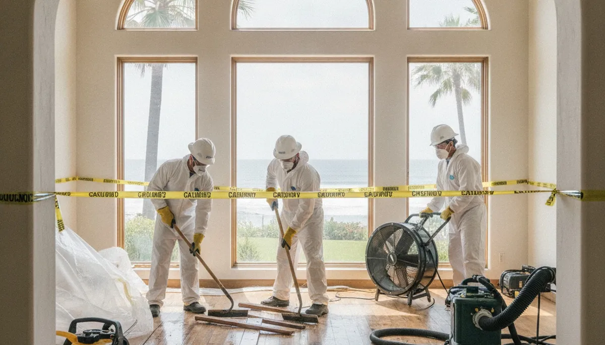 Water Damage Del Mar Ca Image 1