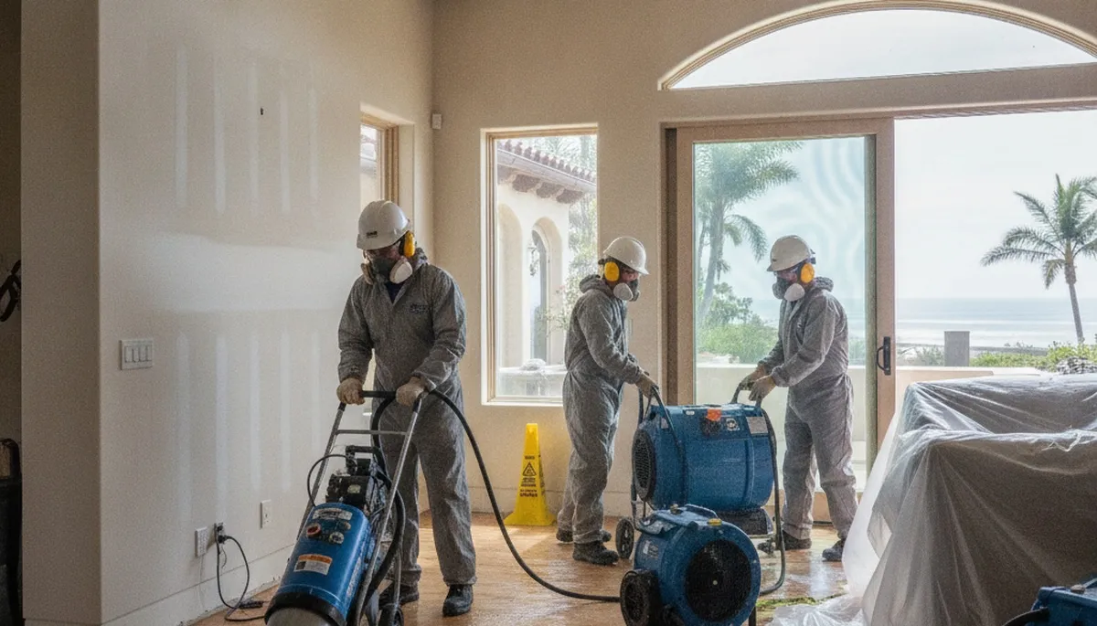 Water Damage Del Mar Ca Image 3