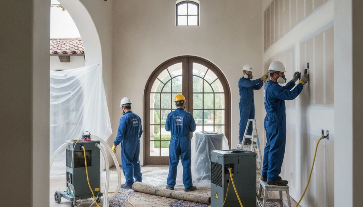 Water Damage Rancho Santa Fe Ca Image 3