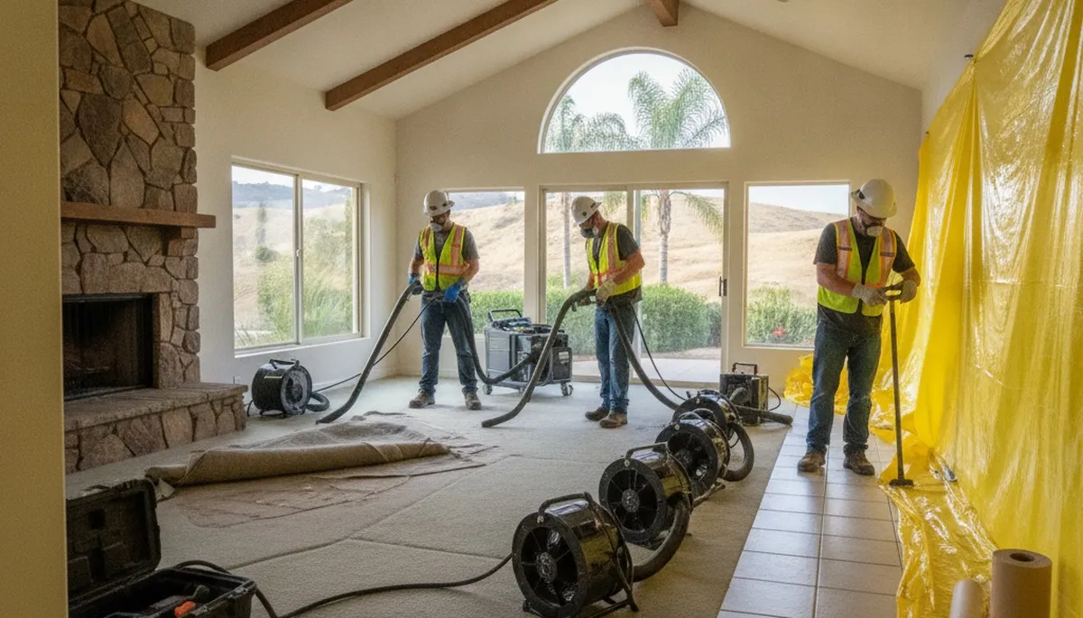 Water Damage Valley Center Ca Image 1